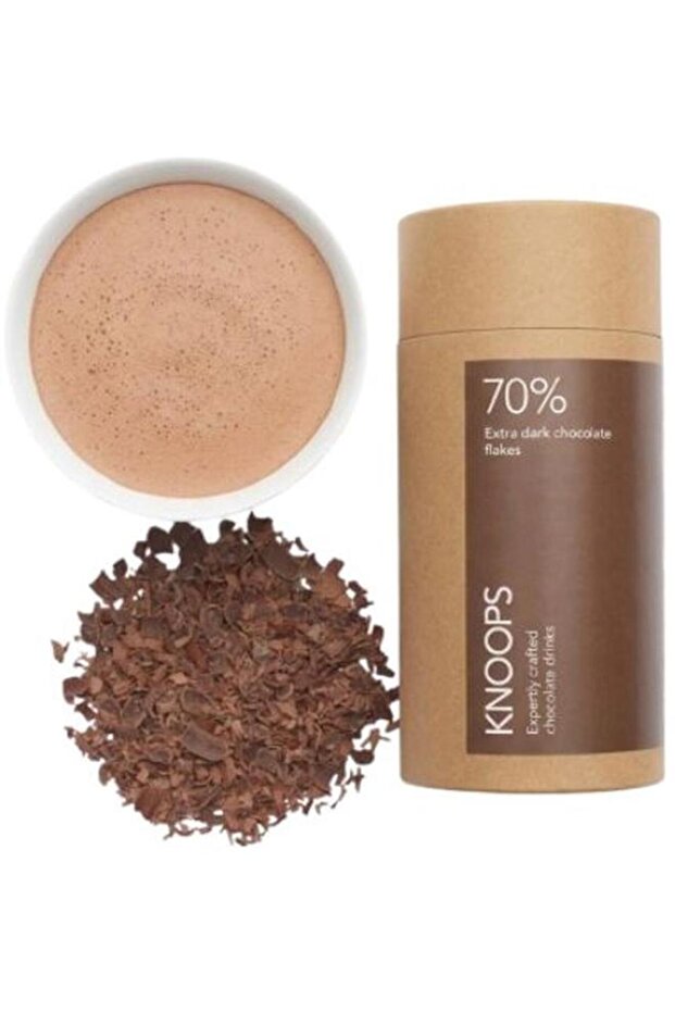 70% Extra Dark Hot Chocolate Flakes Blend 250g