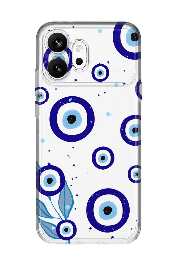 حافظة هاتف شفافة بنمط العين الليلية متوافقة مع هاتف Honor 600