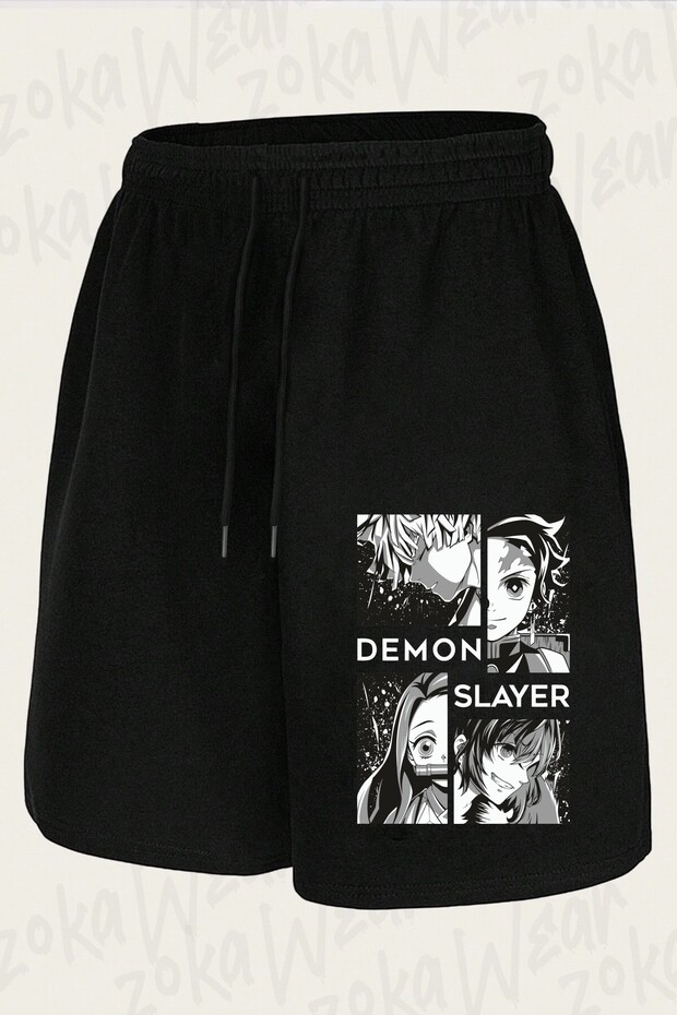 Unisex Demon Slayer Custom Design Printed Shorts