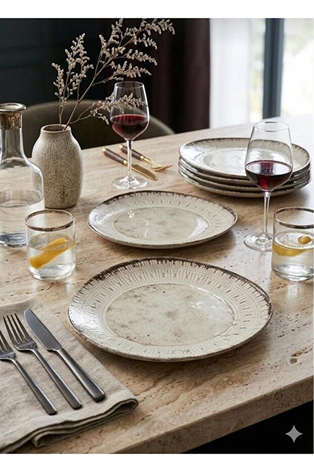 Stonecraft Trior Series Serving Plate 6 Pieces Professional Horeca Series 30 cm