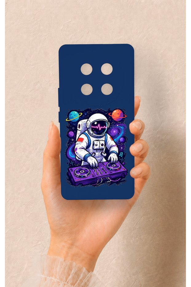 Honor Magic 7 Lite 5g Compatible Astronaut Dj Patterned Silicone Case