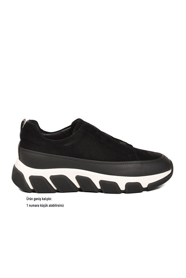 Wide Fit Memory Foam Genuine Leather Men's Casual Shoes Alfa 9003 m