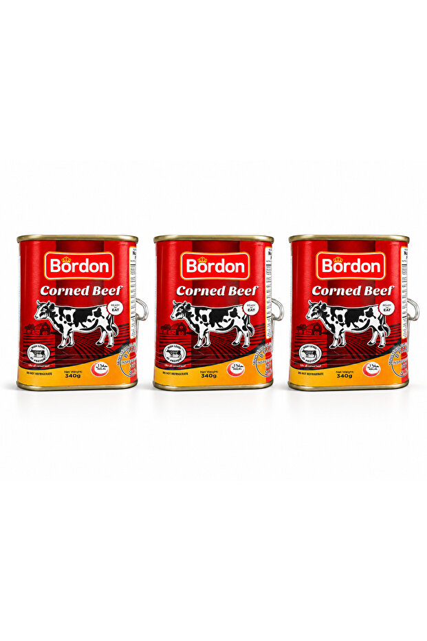 CORNED BEEF *MEAT* 320 GR X 3ADET
