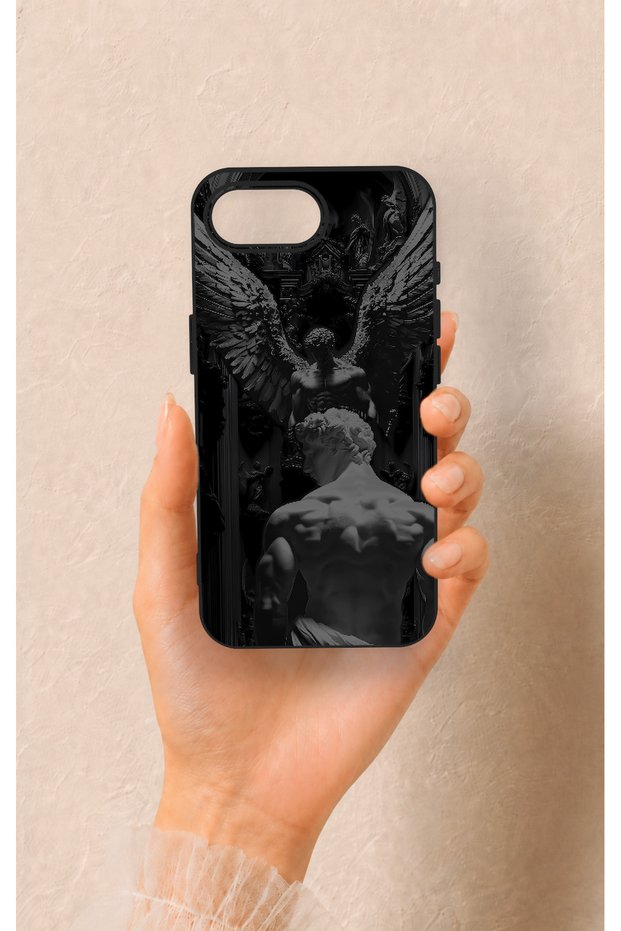 iPhone 16E Compatible Icarus Patterned Silicone Case