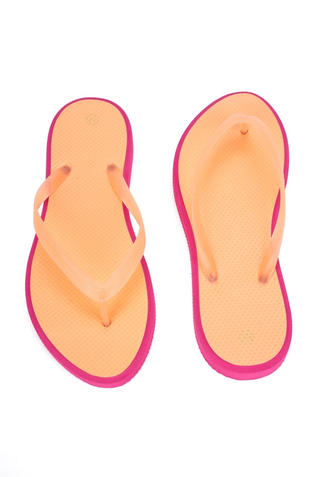 Havana Two-Tone Fuchsia Soman Paemak Arita Slippers