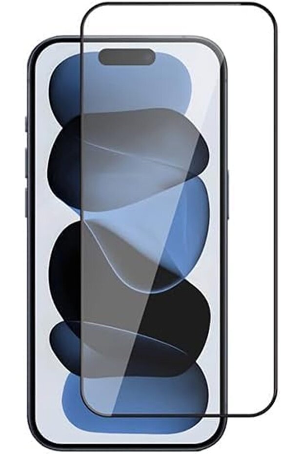 atu shop واقي شاشة كامل متوافق مع هاتف iPhone 17 Pro Max - زجاج مقوى بالكامل يغطي الشاشة بالكامل، مقاوم للخدش