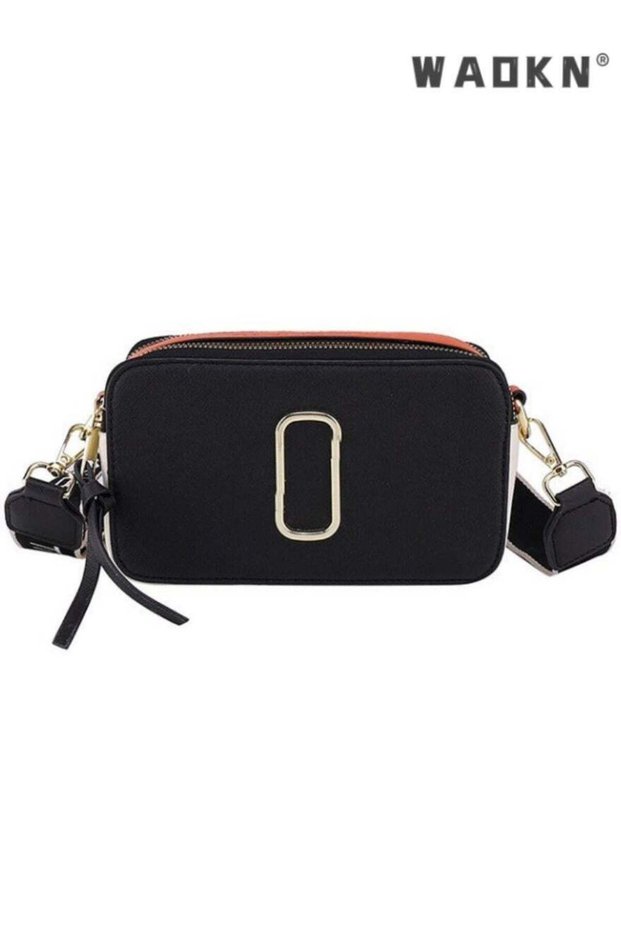 Women's European and American Style Simple Shoulder Bag, Ladies Solid Color Camera Bag Crossbody Bags