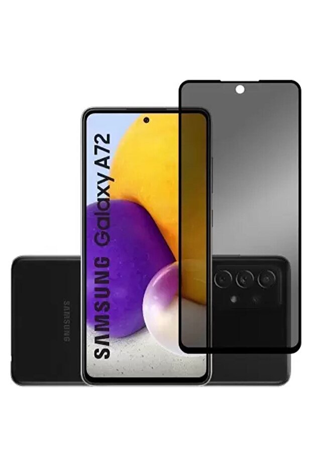 واقي شاشة Galaxy A72 سيراميك غير لامع للخصوصية غير قابل للكسر - رفيع للغاية - 1