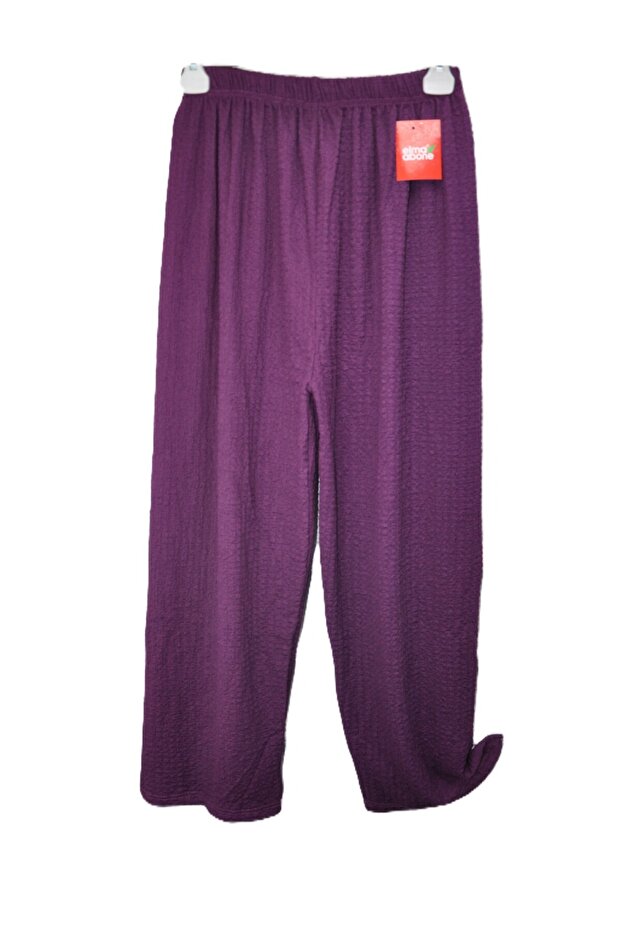 Plus Size Women's Summer Pants with Elastic Waist