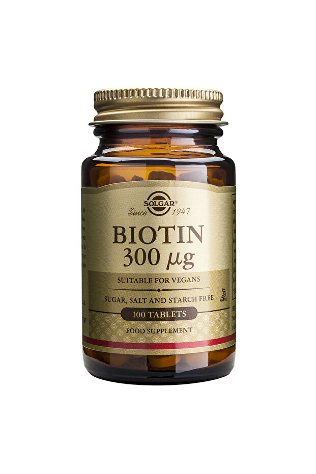 Βιοτίνη 300 mcg Ταμπλέτες 100