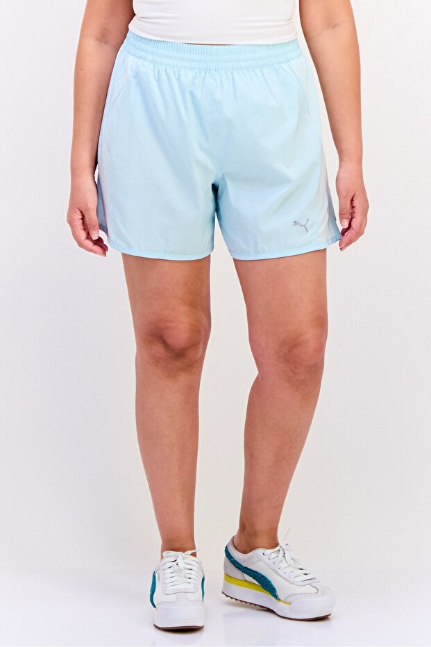 Women Sportswear Fit Training Shorts, Turquoise