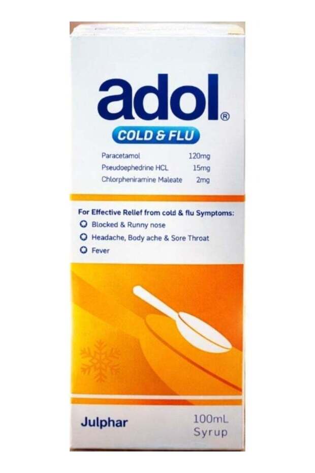 COLD & FLU SYRUP 100ML