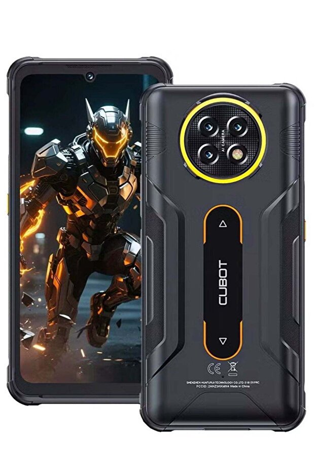 Kinkong ACE 5 Rugged Smartphone – 6.745” HD+ Display, 8GB RAM, 256GB Storage, 48MP Camera, 10200mAh Battery, Android 16, Waterproof, Camping Ring Light-Black