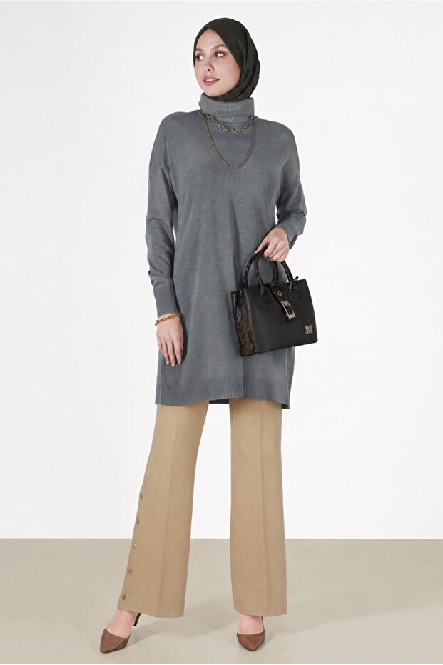 Basic Knitwear Tunic 42001 - 2