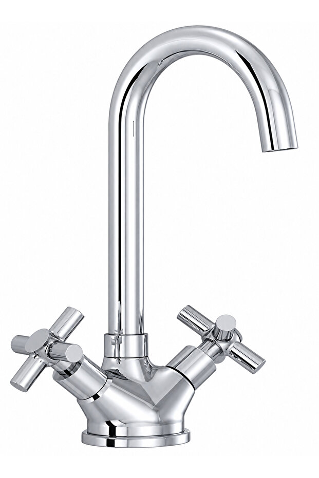 KLUDI Premier X Dual Controlled Sink Mixer Dn15 With Swivel Spout