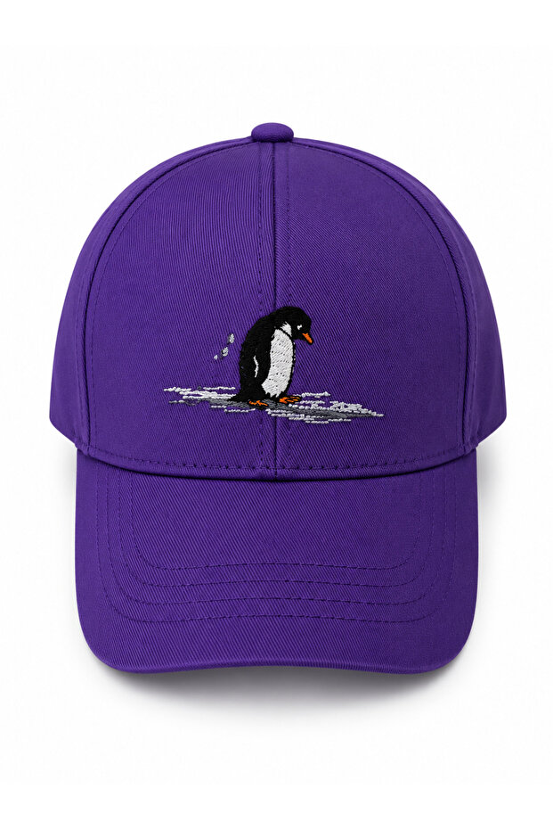 Penguin Embroidered Unisex Hat – Adjustable Baseball Cap