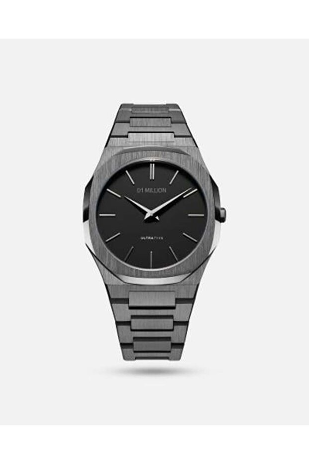 D 1 Million Steel Matte Black Watch
