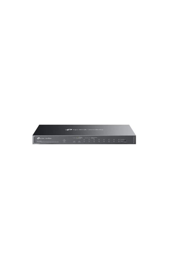 Tp-Link Omada Es210Gmp 10 Port Gbit 8 Port Poe+ 123W 1Xgbit+1Xsfp Uplink Desktop Managed Steel