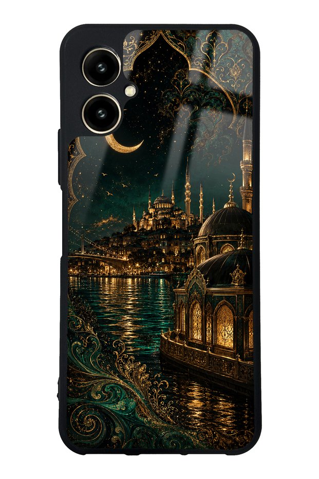 Omix X5 Emerald Bosphorus Palace Designed Glossy Phone Case