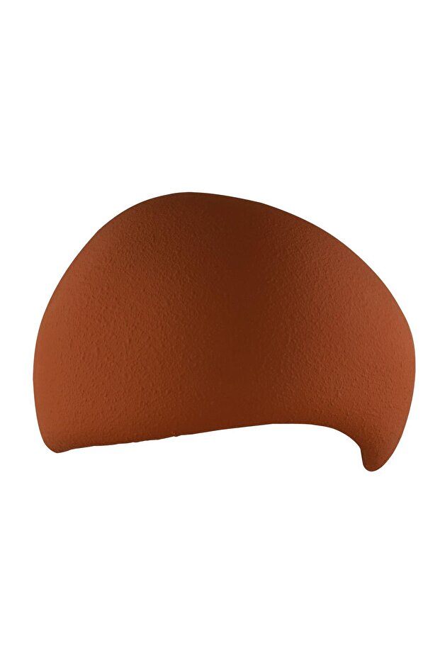 Ap-7016-2030-E-Tr Orange Painted Sconce E27 Metal Polyester H: 20 Cm, Wxd: 30X12 cm