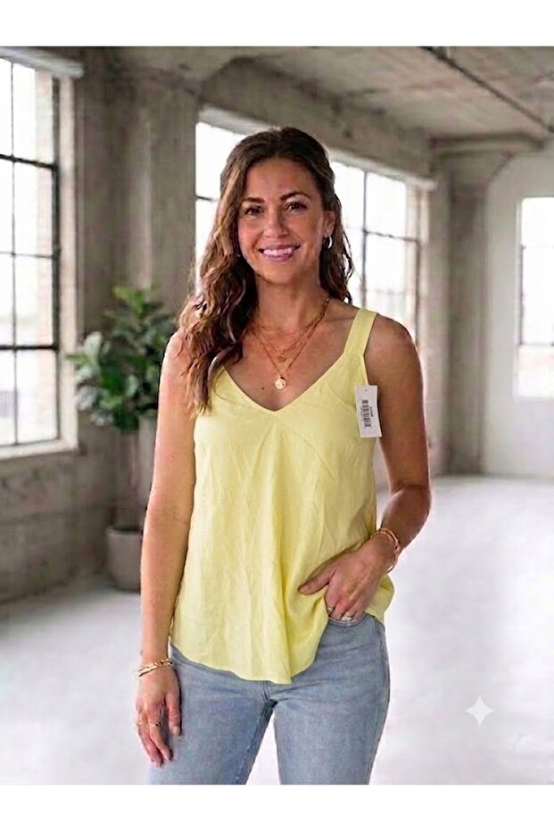 Women's Italian Strap Blouse 100% Viscose