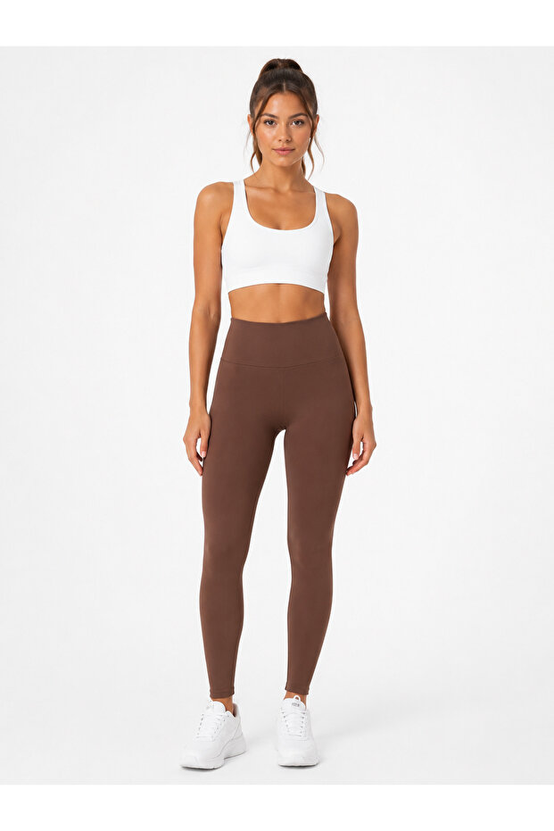 Comfortable High Waist Ankle Length Women's Leggings