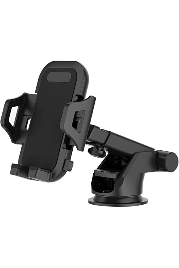 Car Phone Holder, Long Extended Arm Smartphone Mount Clip for Car Dashboard Windshield
