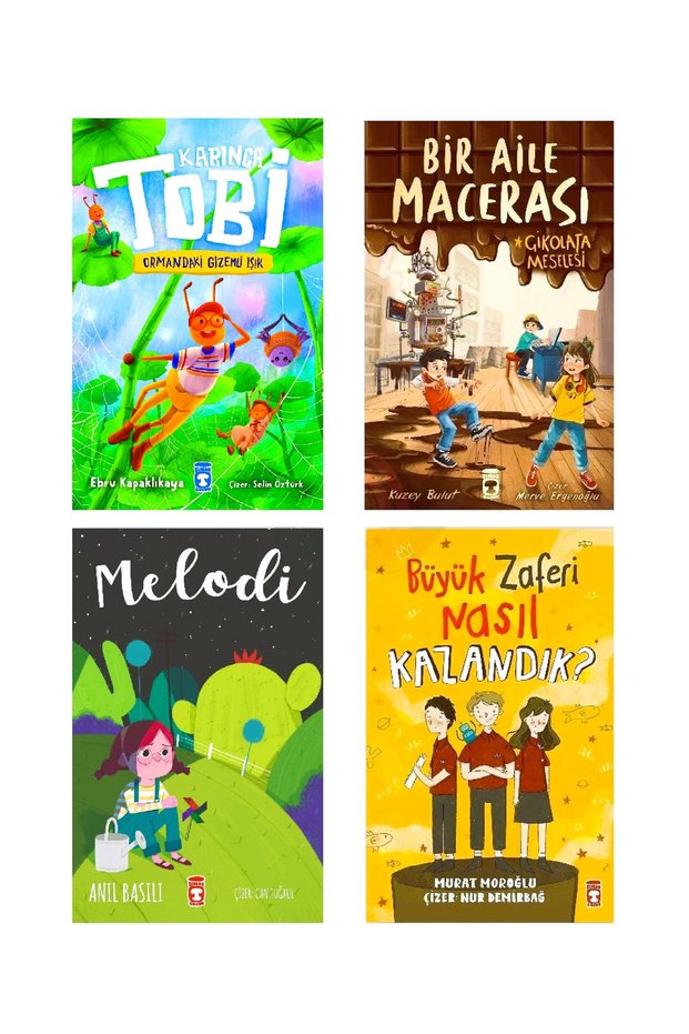 2Nd and 3Rd Grade Okuma Melodi Anıl Basılı Karınca Tobi Ormandaki Gizemli Işık a Family Adventure Çikolata Meselesi Büyük Zaferi Nasıl Kazandık 4 Books