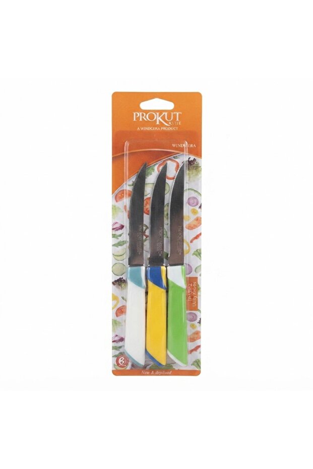 ProKut 3-Piece Utility Knife Set 5"