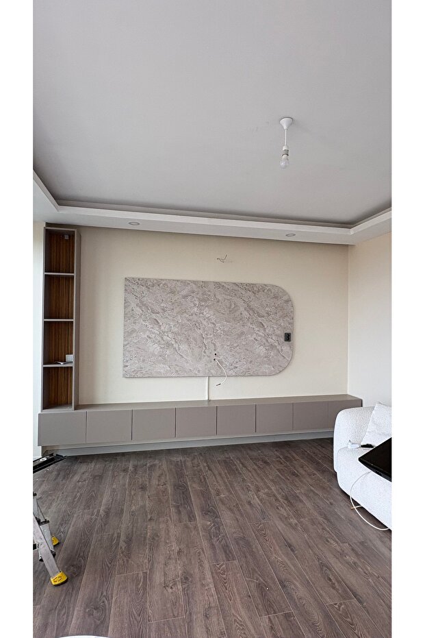 Traverter televizyon orta panel ledli MDF PANEL