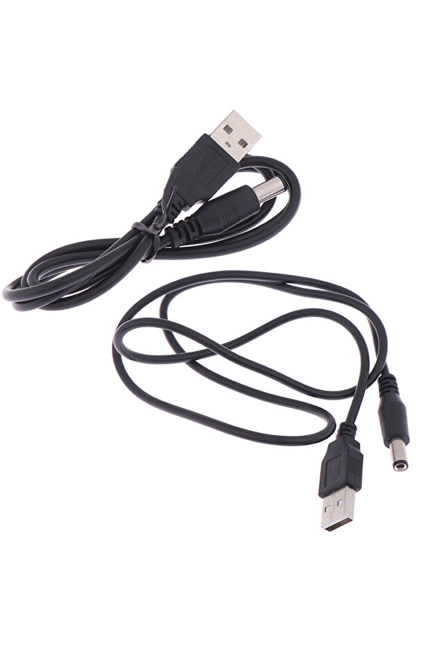 كابل شحن USB إلى مقبس تيار مستمر 5.5 ملم، كابل طاقة USB لمشغلات MP3/MP4