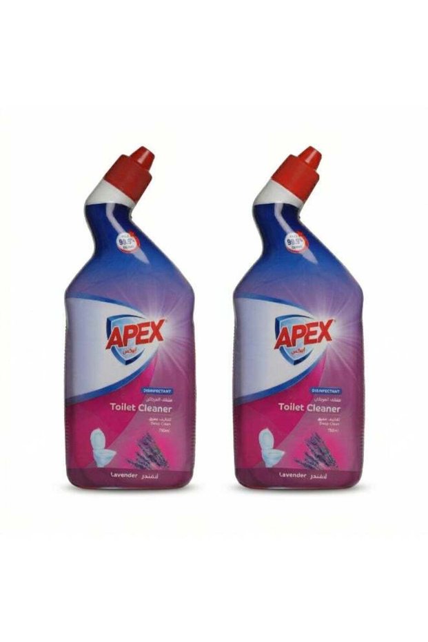 Toilet Cleaner Lavender 750ml Promo Pack of 2 Disinfectant Deep Clean Toilet Bowl Cleaner Fresh Fragrance Value Pack 750 ML x 2, 1.5 L