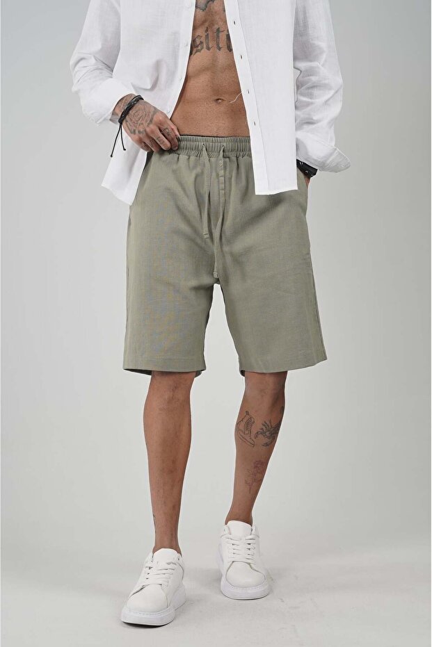 Classic Cotton Linen Men's Shorts