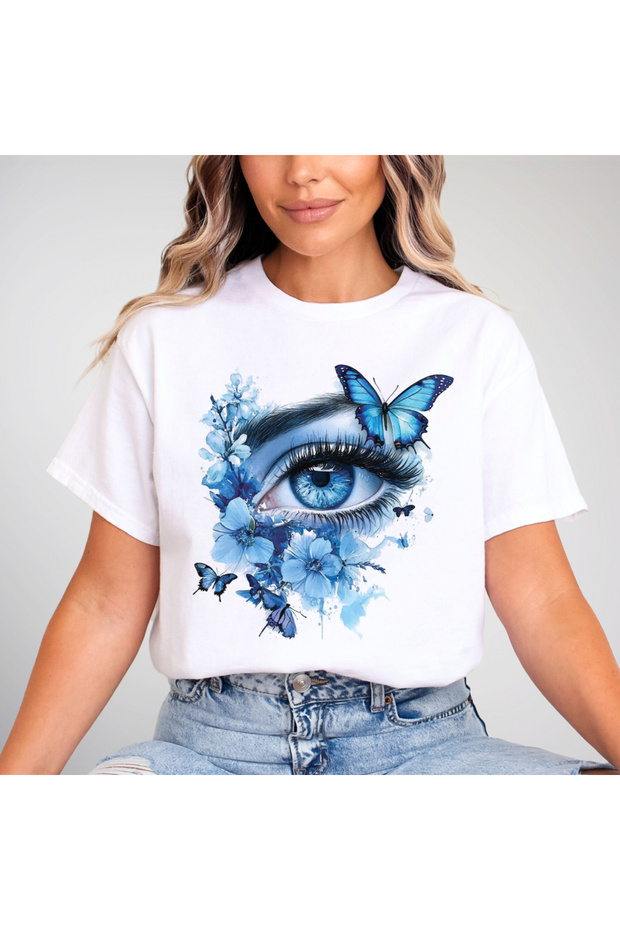 Tricou cu efect de îngheț "