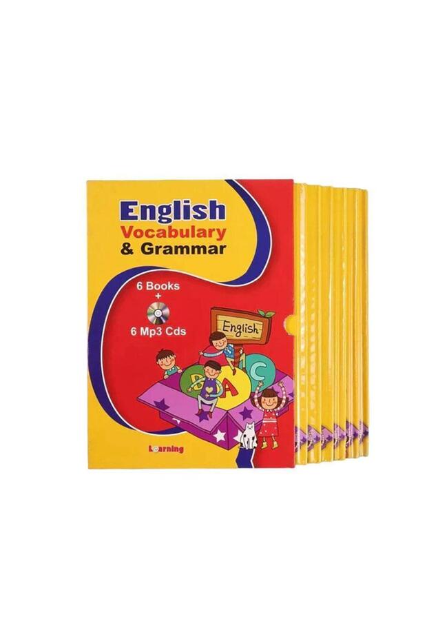 English vocabulary & grammar (6 books + 6 cds)