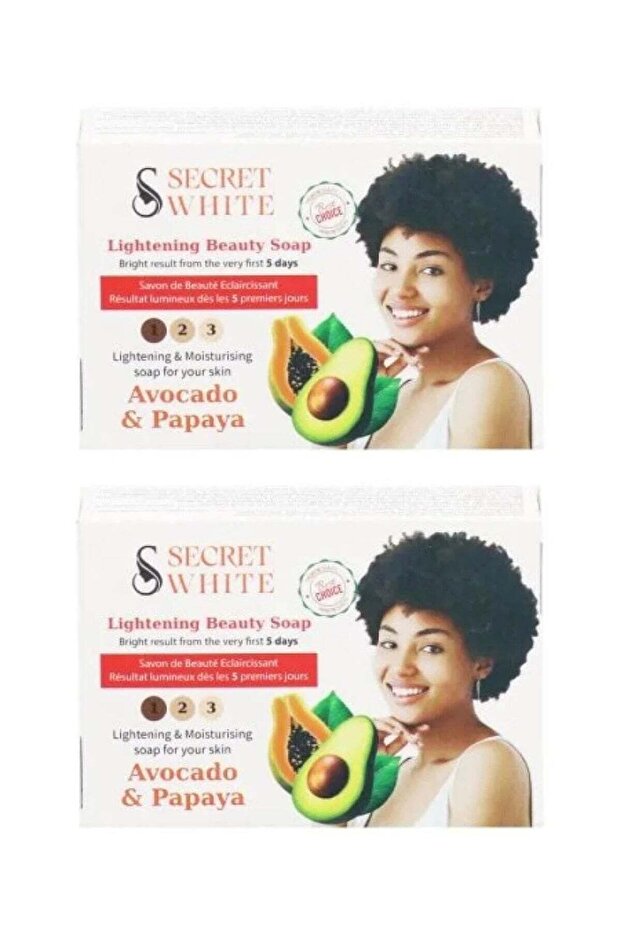 Avocado & Papaya Whitening Soap - 100g - Pack of 2