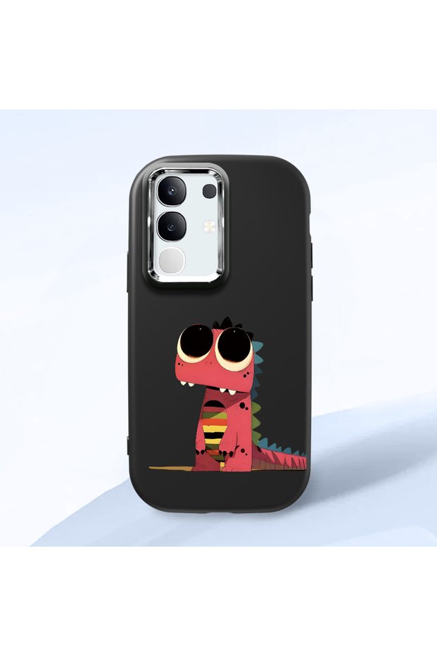 Vivo Y29 4g Compatible Shock-Absorbing Camera Protected Black Silicone Case