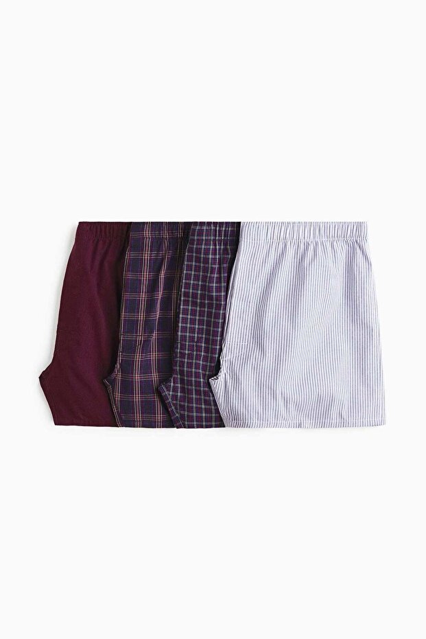 4-pack woven boxer shorts