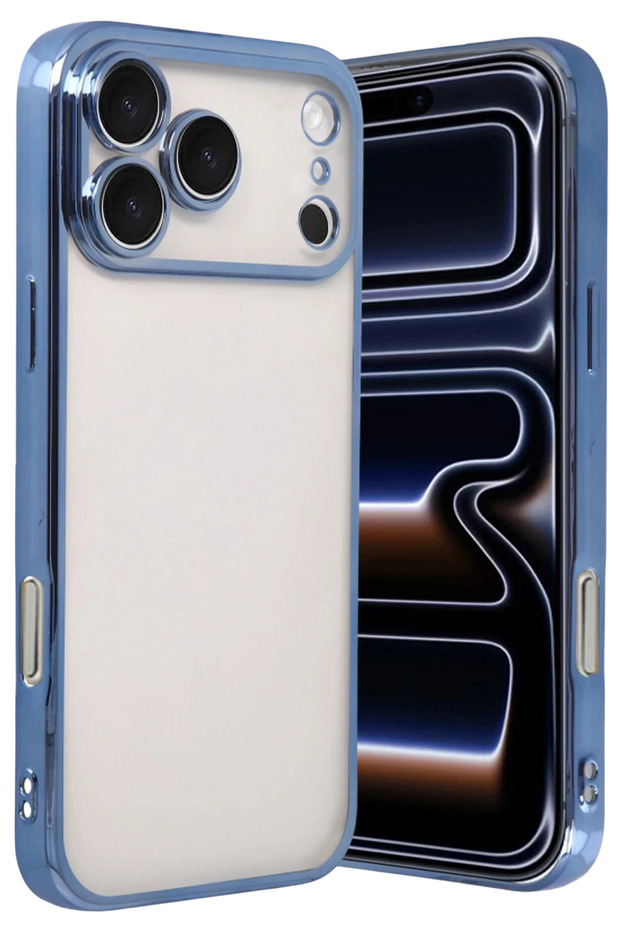 Concepta Newface iPhone 17 Pro Lens Silicone Case - (230844) Blue