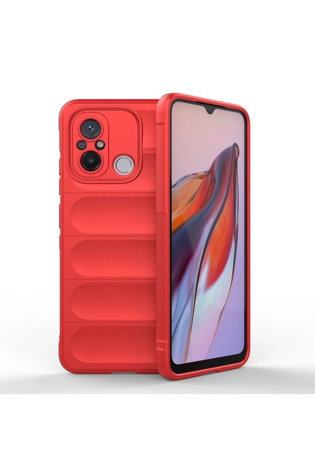 Aconcept Redmi 12C Case Optimum Silicone (114401) - Red