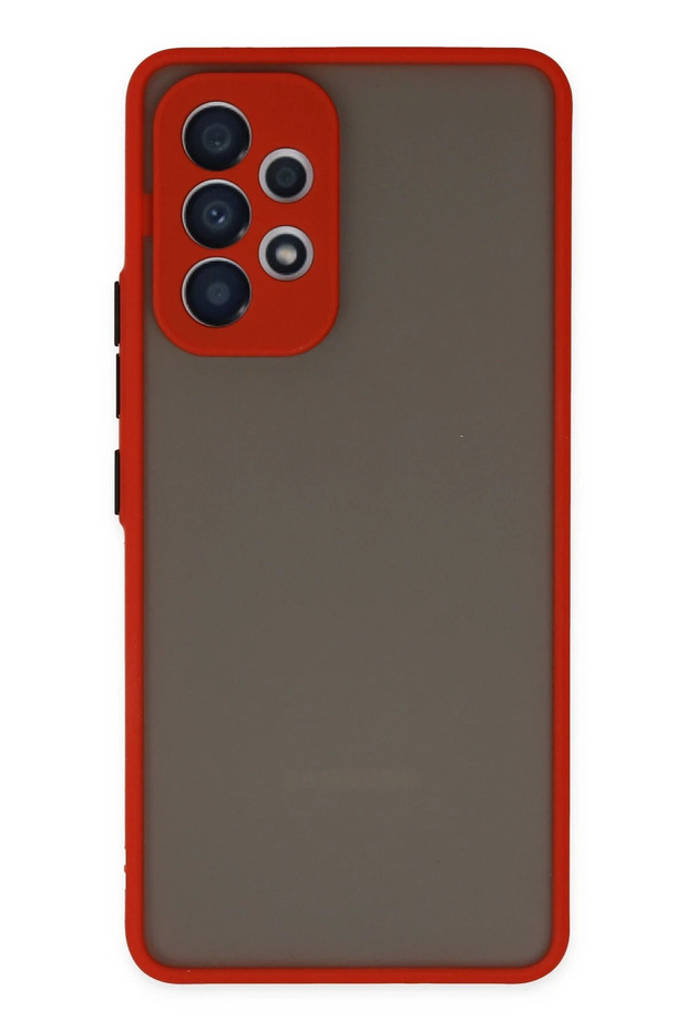 Aconcept Galaxy A73 5g Case Montreal Silicone Cover (33520) - Red