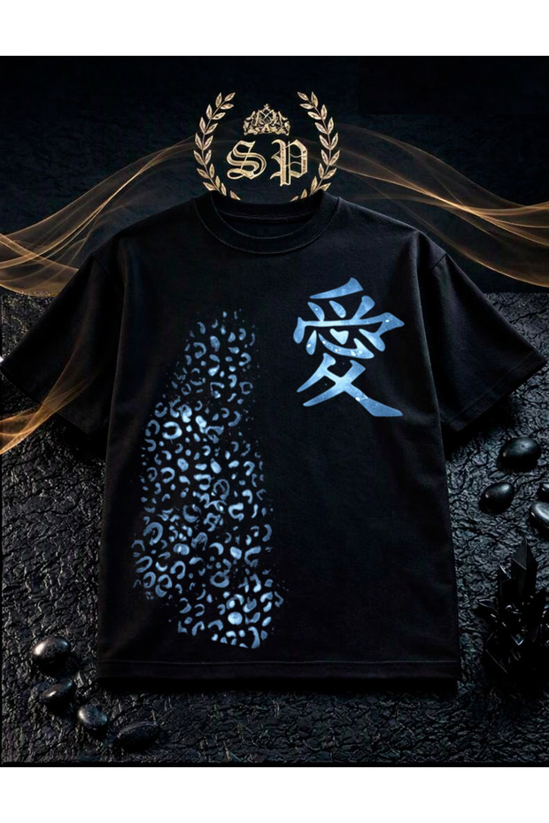 Kanji Vintage Y2K Tee Printed 100% Cotton