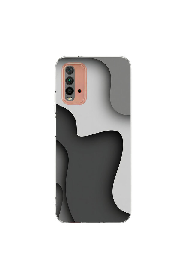 Redmi 9t Compatible Wallpaper 2 Design Transparent Case