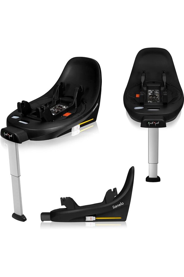 قاعدة موكسي i-Size مع نظام ISOFIX، تركيب سهل، متوافق مع معيار ECE R129 |   مع دعامة