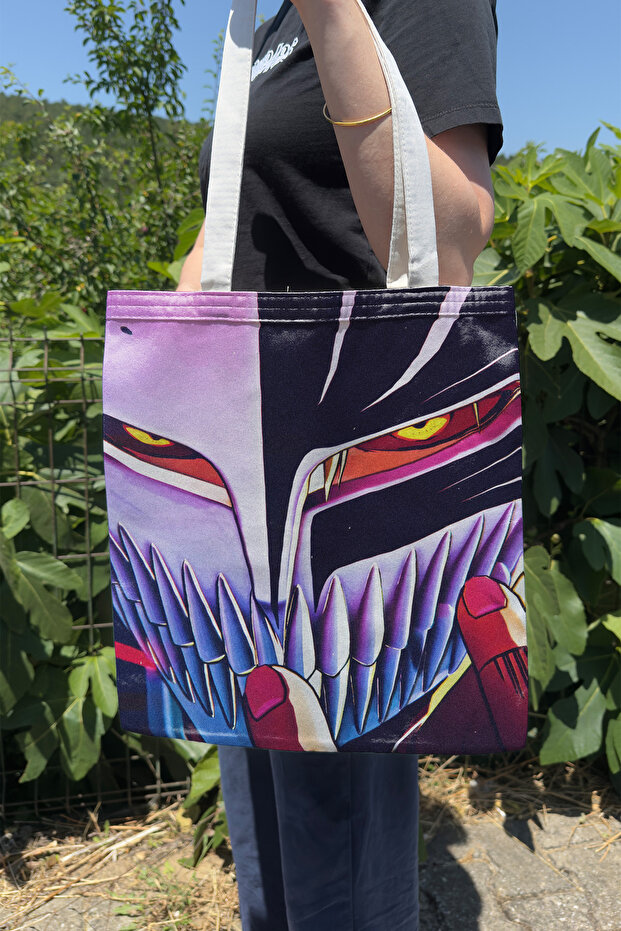 Bleach V2 Summer Winter Double-Sided Canvas Print Tote Bag Anime Bag