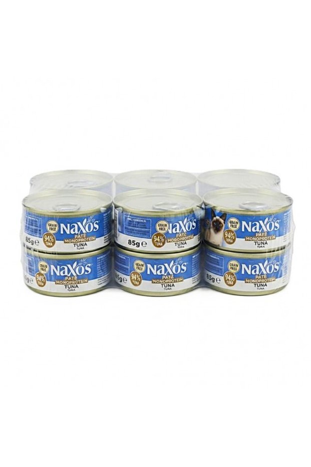 Grain Free Adult Sterilised Cat Wet Food Tuna Pate 85g x 12 Cans | Monoprotein Tuna Recipe with Pomegranate Spirulina Algae & Salmon Oil | Premium Italian Complete Cat Food for Sensitive Cats
