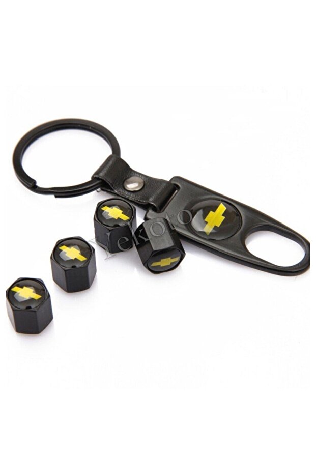 Chevrolet Metal Keychain and Valve Cover Set 1st Quality