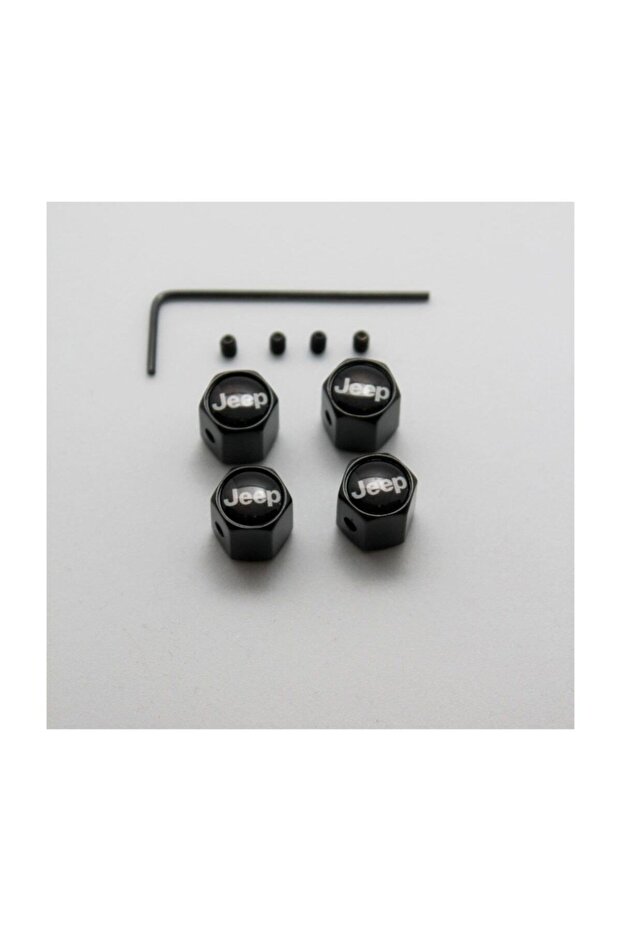 Jeep Valve Cover with Allen Model Black Color Anti-Theft