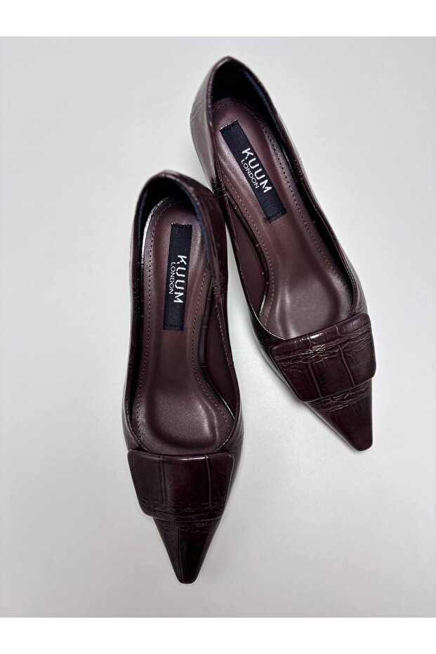 K70-8626 Exclusive Brown Women's Shoes