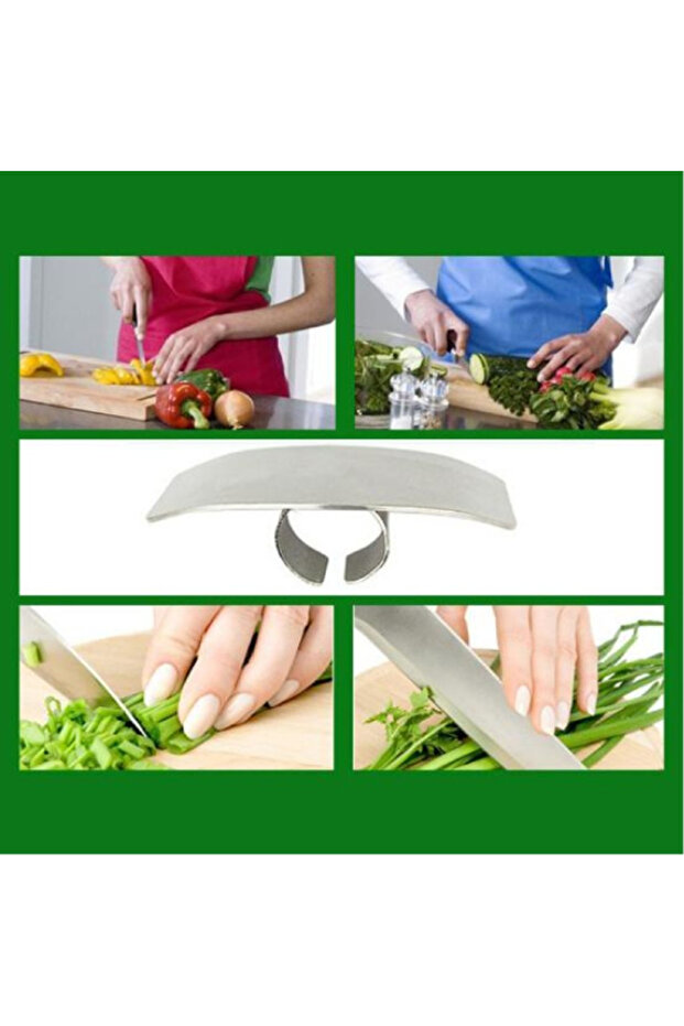 Stainless Steel Finger Protector for Chopping and Safety